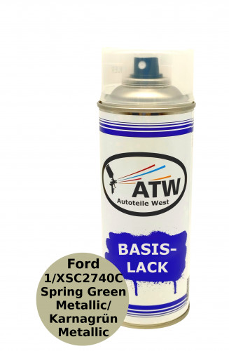 Autolack für Ford 1/XSC2740C Spring Green Metallic / Karnagrün Metallic